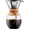 Bodum 11593 - 109 Caffettiera, Vetro, Sughero, 14,9 x 17,6 x 25,6 cm