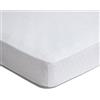 Caleffi - Coprimaterasso Matrimoniale 180x200 Cotone e Jersey Fresco Morbido Traspirante, Lenzuolo con Angoli Matrimoniale Sotto Elasticizzati Aderenti, Copri Materasso Lavabile 40°C con Angolo 25 cm