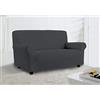 Italian Bed Linen Vanity Copridivano Bielastico, Antracite, 1 Posto