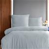 Komfortec Biancheria da letto premium super soft 3 pezzi copripiumino 200x200 cm + 2 federe 80x80 cm, 100% microfibra spazzolata, grigio