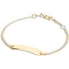 GioiaPura Bracciale Bambino Con Targa Oro 18kt Gioiello Gioiapura Oro 750 GP-S170767