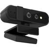 AZURAOKEY Webcam HD 1080p per Windows Hello, grandangolare 80° 1080P/30FPS, webcam con messa a fuoco automatica con doppio microfono compatibile con Win10/11 per gaming live streaming Conferen