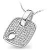 Orphelia - Collana, Argento Sterling 925 con Zirconia, Donna, 45 cm