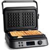 Springlane Kitchen SPRINGLANE Waffles Piastra Belga 1600 W, Macchina per Waffle