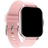 Dickly Smart Watch Smartwatch Assistente vocale alla moda Modalità sportive multiple Contapassi Rispondi Effettua chiamate Orologio fitness impermeabile IP68, ROSA