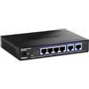 TRENDnet TEG-S762 Switch 6 porte 10G, 4 porte RJ-45 Base-T da 2,5 G, 2 porte RJ-45 10G, capacità di commutazione 60 Gbps, montabile a parete, connessioni di rete 10 Gigabit, nero