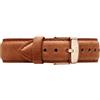 Daniel Wellington Cinturino Orologio Marrone Pelle classico cod. DW00200127