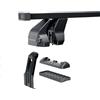 diTosi Portapacchi per auto Barre da Tetto Portatutto Audi Q3 (F3) da 2019 a oggi Ford Focus da 2011 a 2018 Mondeo 2014 a oggi Optima da 2015 a oggi Qashqai (J12) da 2021 a oggi Prius da 2015 a oggi
