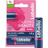 Labello Caring Beauty Lip & Cheek Pink Spf30 Burrocacao Labbra E Guance Colorato Rosa 4,8g Labello