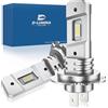 D-Lumina Lampadina H7 LED Canbus 100W 16000LM,6500K 300% Brillante,1:1 Design di Ricambio Lampada Alogena