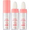 ROSPRETTY Polvere Glitter per Capelli e Corpo,Shimmer Polvere,Evidenziare Cipria per il viso Fard ad alta luce Sparkly Fard ad alta luce Evidenziare,per viso Corpo Capelli Fata Polvere,Bianco/2pcs