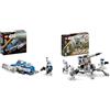 LEGO Star Wars Captain Rex Y-Wing Microfighter 75391 + 501st Clone Troopers Battle Pack Set 75345, idea regalo per ragazzi e ragazze, giocattolo costruibile