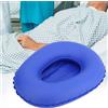 Boaby Letto Toilette Orinatoio, Portatile WC Vaschetta Gonfiabile Cura Anti Piaghe da Decubito Con Pompa D'Aria, per La Casa Dell'Ospedale Paralisi Chirurgica Cura Anziani Allettati (Blu)