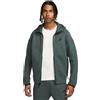 Nike Felpa Sportswear Tech Fleece Windrunner Uomo Verde