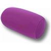 Natudeco Micro Cuscino Cuscino Schienale Mini Cuscino Cilindrico Microperla Cuscino Schienale Rotolo Cuscino da Viaggio Casa Sonno Supporto collo Confortevole(Viola)