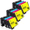 LeciRoba Cartucce d'inchiostro 502XL per Epson 502 cartucce d'inchiostro multipack e Epson 502xl cartucce d'inchiostro per Epson XP-5100 XP-5105 XP-5150 XP-5155 Epson WF-2860 WF-2865 WF-2880 WF-2885