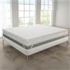 MAXIME MAISON - Topper Una Piazza e Mezza 135x200 Memory Foam da 5 cm (Medio/Rigido) Topper Antiacaro e Anallergico, Dal Cuore dell'Italia al Tuo Letto: Il Topper che Promette Sogni d'Oro