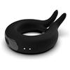 Woomy Marry Me Rechargeable Vibrating Ring Black