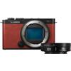 Panasonic Lumix S9 (Crimson Red) + Lumix S 26mm F/8 Fuoco manuale