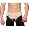 Wonder Care- doppio singolo supporto ernia cintura truss brace a due pressioni pads pain relief cintura medicot A103 X Large