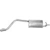 CALZARETTA MARMITTA,SILENZIATORE POSTERIORE MOTORE FIAT PANDA 750 900 1000 LANCIA Y10 1.0