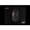 A4tech Set mouse gaming A4Tech X-7120 X-710BK + Superficie di gioco X7-200MP Nero [A4TMYS46028]
