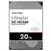 Western digital Hard disk 20TB Western Digital Ultrastar DC HC560 3.5" 6Gbit/s Argento [0F38785]