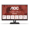AOC E3 Q27E3UAM Monitor PC 68,6 cm (27) 2560 x 1440 Pixel Quad HD Nero [Q27E3UAM]