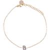 RUE DES MILLE BRACCIALE LETTERA B CON ZIRCONI DONNA RUE DES MILLE