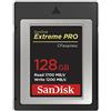 SanDisk Extreme PRO 128GB CF Express Card Type B, up to 1700MB/s, for RAW 4K video, Black