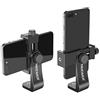 Neewer Supporto per Smartphone Staffa Orizzontale Verticale Adattatore con Filettatura 1/4, Clip per Cellulare Compatibile con iPhone 15 14 13 Pro Plus Max Mini Galaxy S20+/S20, Huawei P40 Pro, ecc.