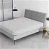 Italian Bed Linen Coprimaterasso Matrimoniale 170x200cm Bioceramica, Copri Materasso Letto con Fibre Bioceramiche