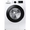 SAMSUNG WW80AGAS21AE - Samsung WW80AGAS21AE/ET lavatrice slim a caricamento frontale Crystal Clean™ 8 kg Classe E 1200 giri/min, Porta nera + panel nero