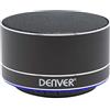 Denver BTS-32BLACK Stereo portable speaker 3W Black - Portable Speakers (3 W, Wireless, Bluetooth, 10 m, Stereo portable speaker, Black)