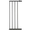 Munchkin Lindam 28 cm Pressure Fit Universal Stair Gate Extension | Compatible with Sure Shut Axis, Porte, Orto, Maxi Secure, Easy Fit Deluxe, Ethos & Easy Lock | Silver