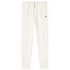 Lacoste Pantaloni Lacoste Sportivi da Donna in Cotone non Spazzolato Jogger Bianco