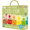 Sassi Impara i tuoi primi colori e forme. Ediz. a colori. Con puzzle