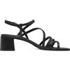 Tamaris Sandali donna con zeppa, sandali donna, Nero , 37 EU