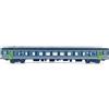 VITRAINS 3296 Trenitalia livrea DTR grigio fasce blu/arancio, 2a cl. ILLUMINATA