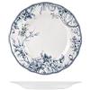H&H Kensington Set 6 Piatti Piani, in Porcellana, Blu e Bianco, 27.5cm, Stile Inglese
