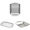 Weber Pentola da Cucina, 44,5 x 30,0 x 4,0 cm, 6435 + Vassoio Piccolo per Verdure, 6481 + Vassoio per Verdure, 6434