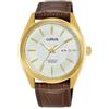 Lorus Orologio automatico analogico da uomo con bracciale in acciaio inossidabile, Oro - RL490BX9