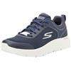 Skechers Go Walk Flex Indipendente, Sneaker Uomo, Tessuto Sintetico Blu Navy, 43.5 EU