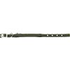 Ferplast Collare Cane Daytona Deluxe, Collare per Cani Taglia Piccola, Collare in Nylon Riflettente, Imbottito, Regolabile 27-35 cm con Fibbia in Metallo, Nero-Verde