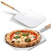 SPICE - Forno Pizza DIAVOLA e CALIENTE pietra refrattaria 400 gradi Resistenza circolare (Pala alluminio 32 cm)