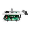 HiKOKI Sega Circolare da Banco a Batteria - 36V, Ø254mm, Brushless, Profondità di Taglio 79mm, Estensione del Tavolo, Freno Elettrico, Avviamento Morbido, Aspirazione della Polvere - Lavori di Legno