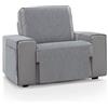 ECOMMERC3 | Copridivano dimensioni 1 posto 55 x 220 cm - Copridivano colore grigio chiaro al tatto morbido 100% Made in Spain