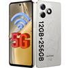 Ulefone Note 18 Ultra Smartphone 5G, 12GB+256GB/SD-2TB Android 13, 6.78 FHD+, Fotocamera 50MP+50MP+32MP Cellulare 5450mAh Batteria, Ricarica rapida da 18W Dual SIM Telefono NFC/GPS/OTG/Grigio