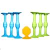 ECBANLI Set da Gioco per il Lancio di Freccette a Ventosa, Giocattoli Sensoriali Antistress con Ventosa in Silicone Morbido, Gioco Sicuro per Interni ed Esterni per Bambini e Famiglia
