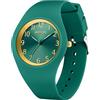 findtime Orologio da donna impermeabile sportivo in silicone orologio da polso al quarzo grande quadrante casual semplice moda facile da leggere numeri arabi analogico ragazze donne, Verde, Cinturino